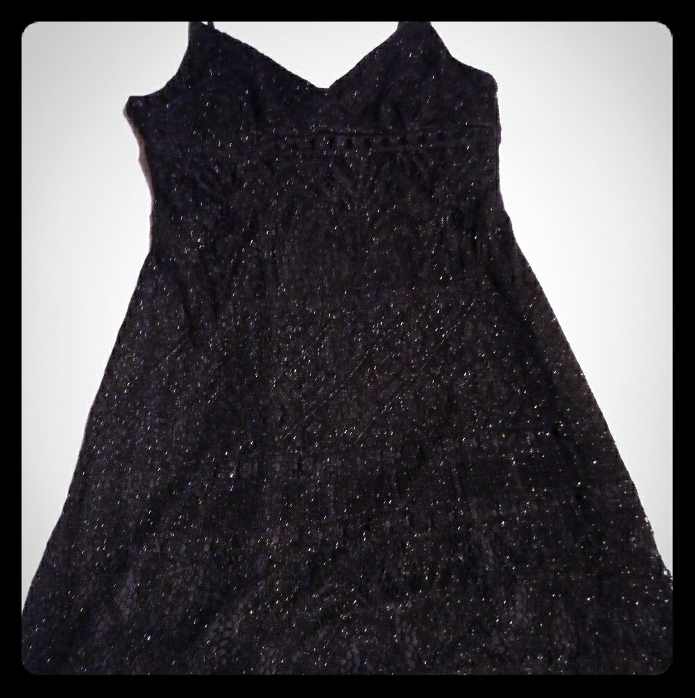 Morbid Threads Glitter Cocktail Dress
